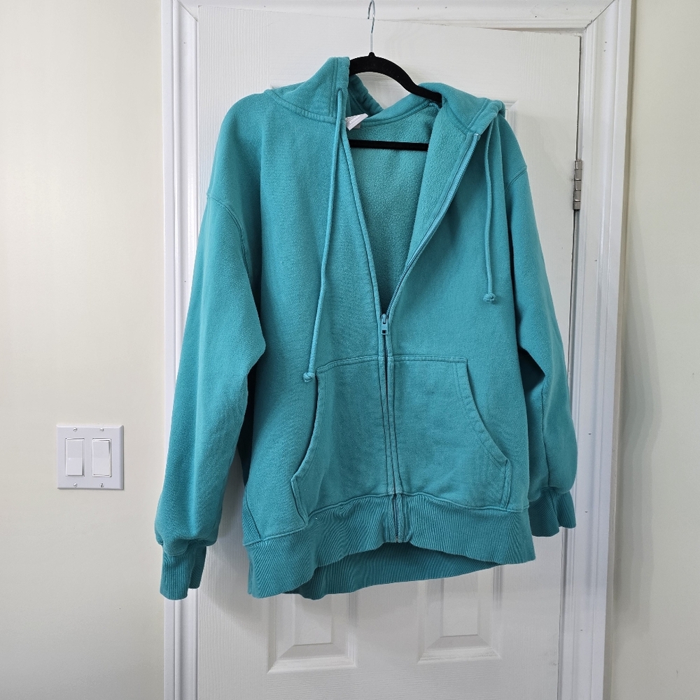 ARITZIA Tna Boyfriend Zip-Up Hoodie